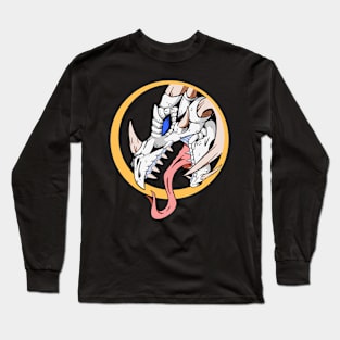 White Dragon Ring Long Sleeve T-Shirt